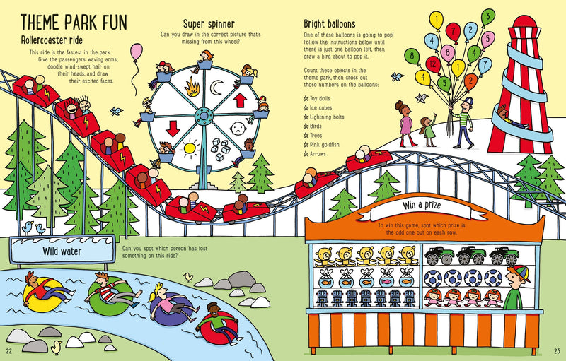 Vacation Activity Book