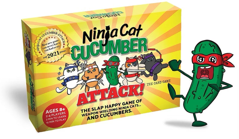 Ninja Cat Cucumber Attack!