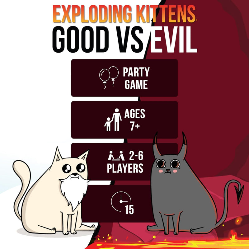 Exploding Kittens Good vs. Evil