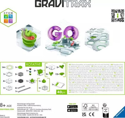 GraviTrax GO Rotative - Marble run for kids and adults