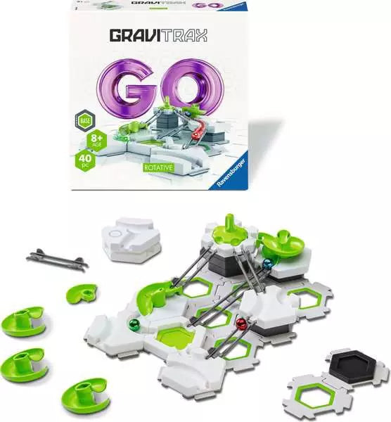 GraviTrax GO Rotative - Marble run for kids and adults