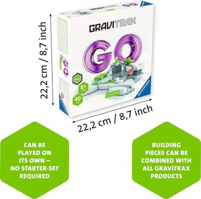 GraviTrax GO Rotative - Marble run for kids and adults
