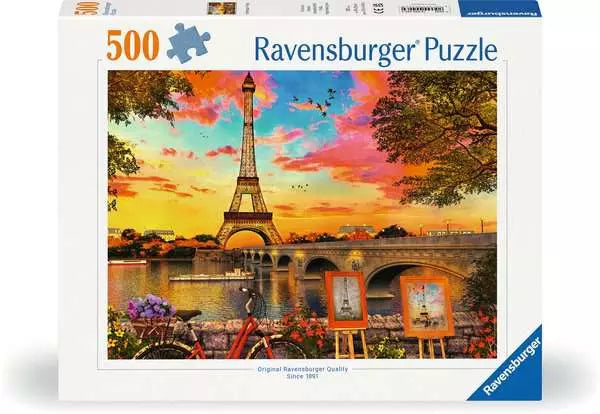 Jigsaw Puzzle Evening in Paris - 500 Pieces Puzzle