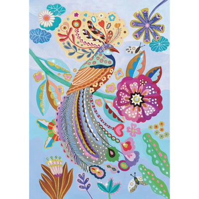 Sparkling Bird 50pc Glitter Wizzy Jigsaw Puzzle