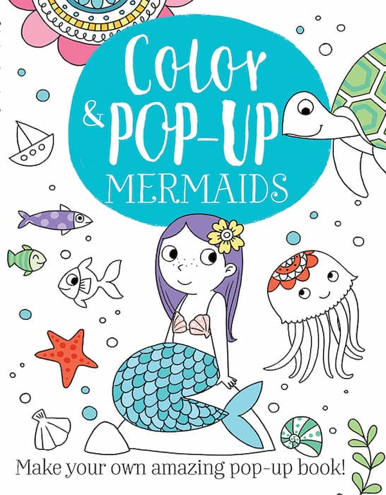 Color & Pop-Up Mermaids