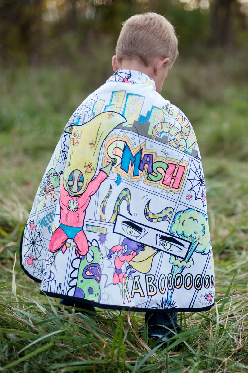 Color-A-Cape Reversible Spider