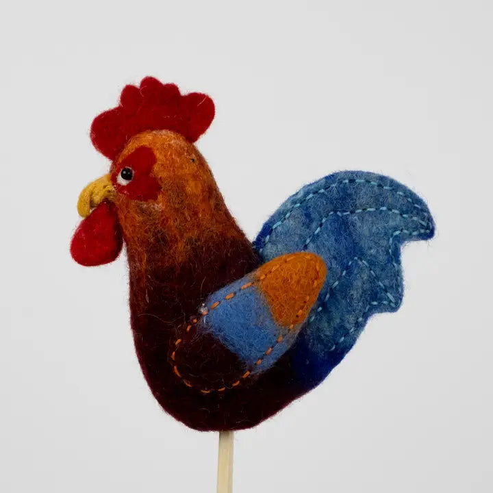 Felt Finger Puppet Barnyard