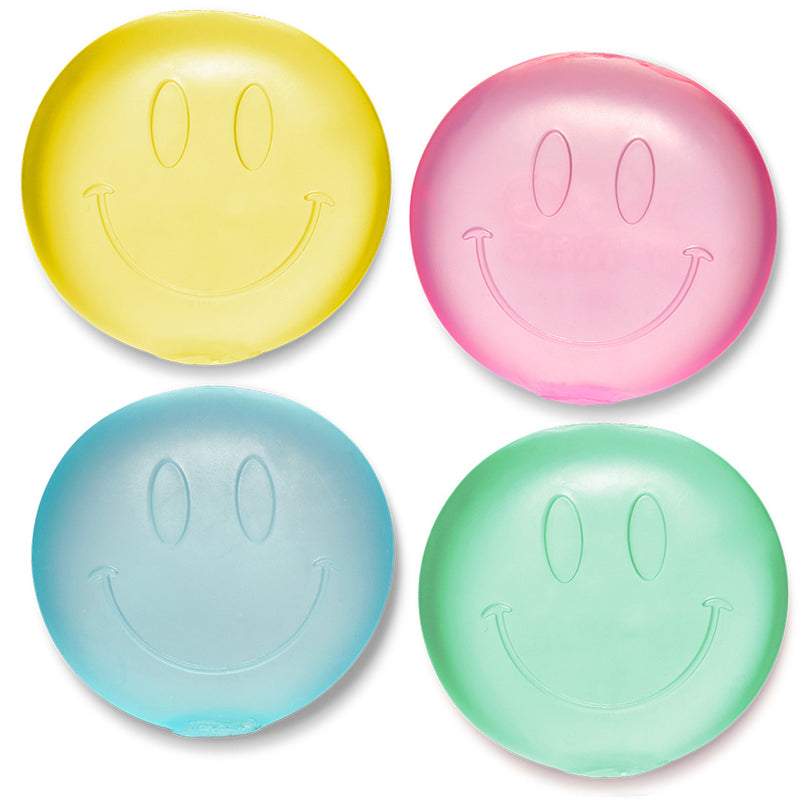 Super Duper Sugar Squisher Toy- Happy Face