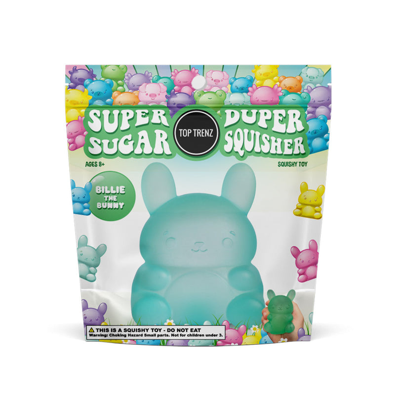 Super Duper Sugar Squisher Toy- Bunny