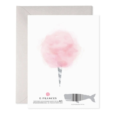 Sweet Birthday Wishes Cotton Candy Card