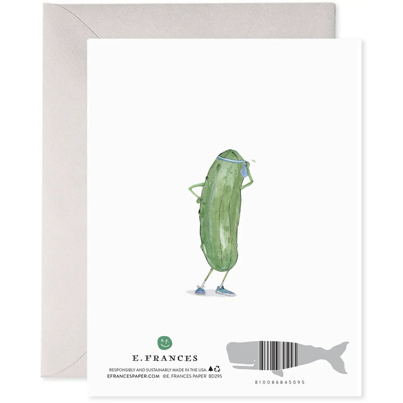 Dink Responsibly Pickleball Birthday Card