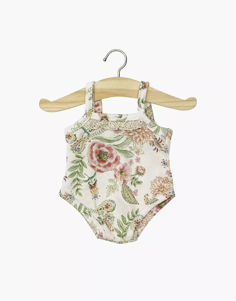 Lili-Rose jersey strappy bodysuit with lace