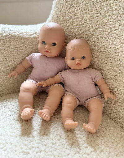 Émilie doll with soft body and sleeping eyes