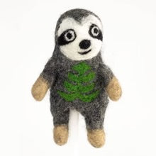 Felt Finger Puppet Sloth