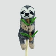 Felt Finger Puppet Sloth