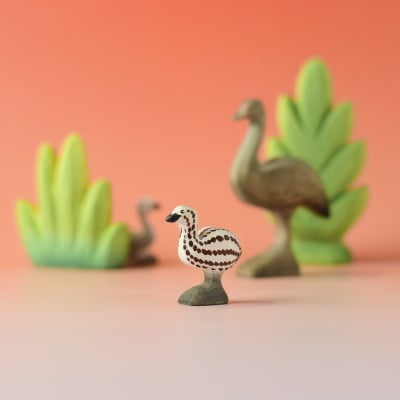 Emu Chick Standing