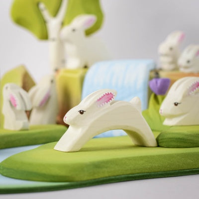 Easter Rabbit Running