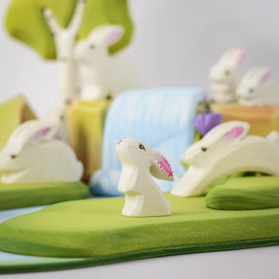 Curious Easter Baby Rabbit