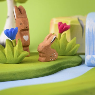 Sitting Baby Rabbit