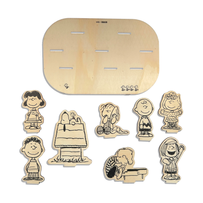 Peanuts:  Color-In’ Wooden Scene Kit