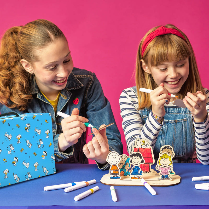 Peanuts:  Color-In’ Wooden Scene Kit