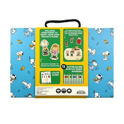 Peanuts:  Color-In’ Wooden Scene Kit