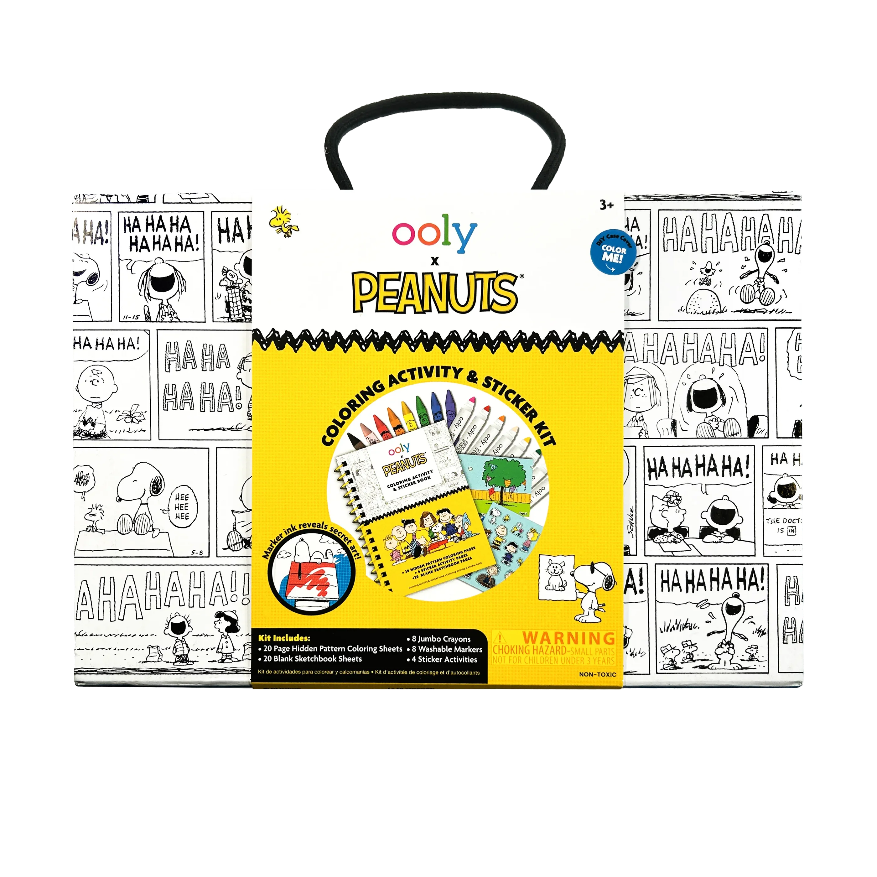 Peanuts: Coloring Activity and Sticker Kit – Flying Pig Toys