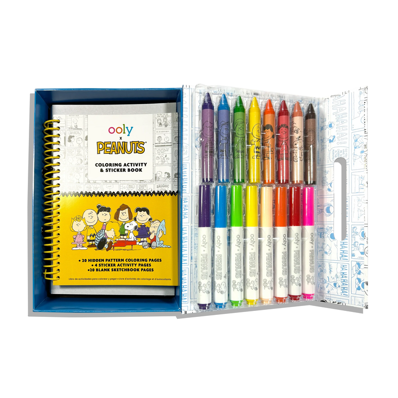 Peanuts:  Coloring Activity and Sticker Kit
