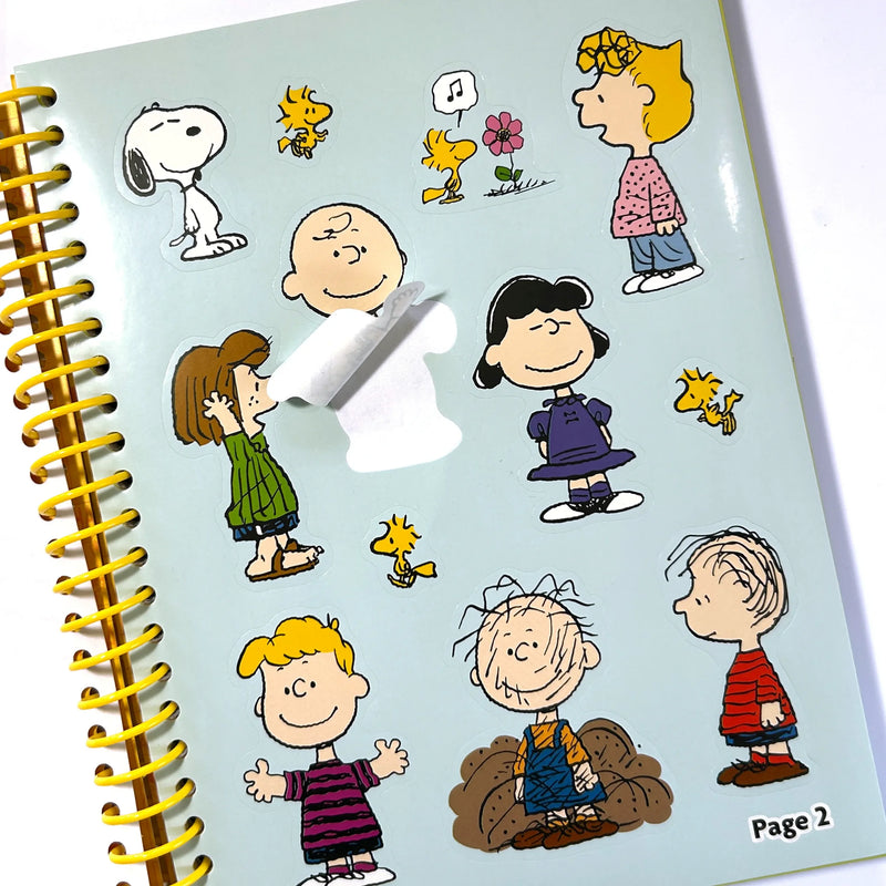Peanuts:  Coloring Activity and Sticker Kit