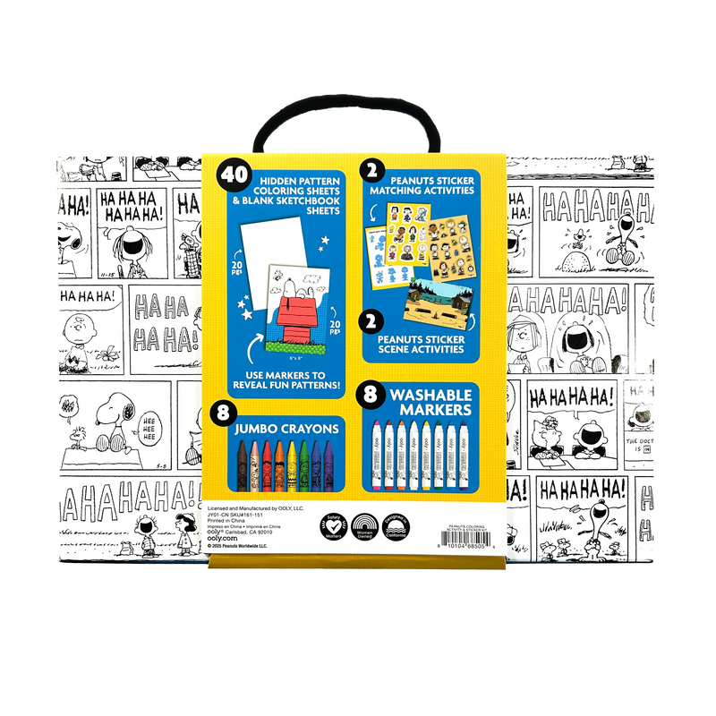 Peanuts:  Coloring Activity and Sticker Kit