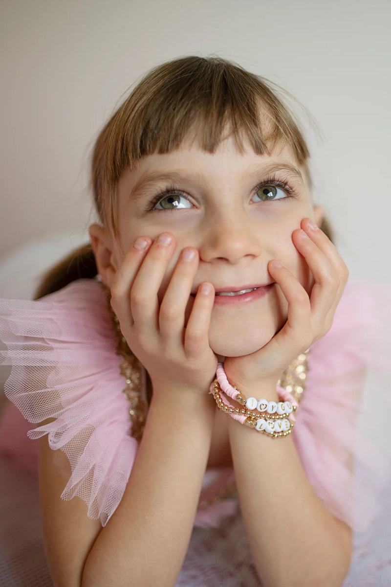 Pink Love Bracelet Set