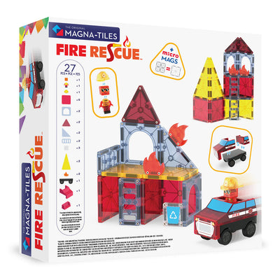 Magna Tiles Fire Rescue 27-Piece Set