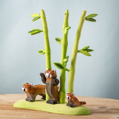 Bamboo and Red Panda SET
