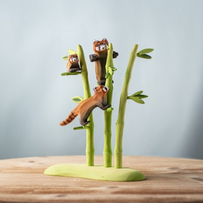 Bamboo and Red Panda SET