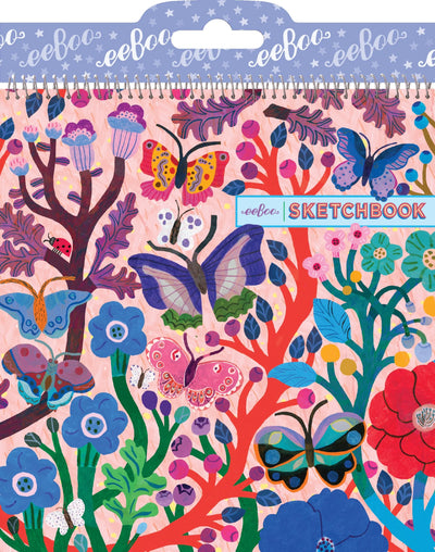 Butterflies Square Sketchbook