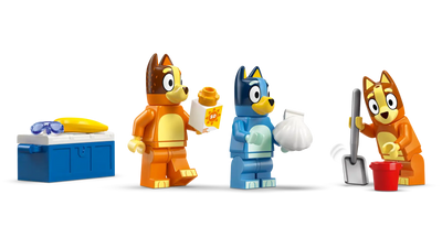 Bluey's Beach & Family Car Trip