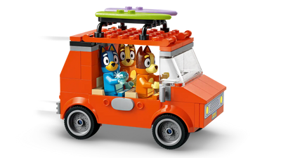 Bluey's Beach & Family Car Trip