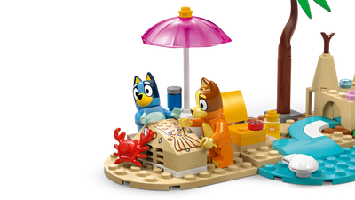 Bluey's Beach & Family Car Trip