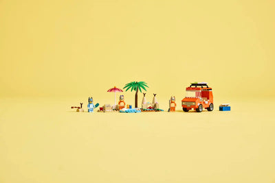 Bluey's Beach & Family Car Trip