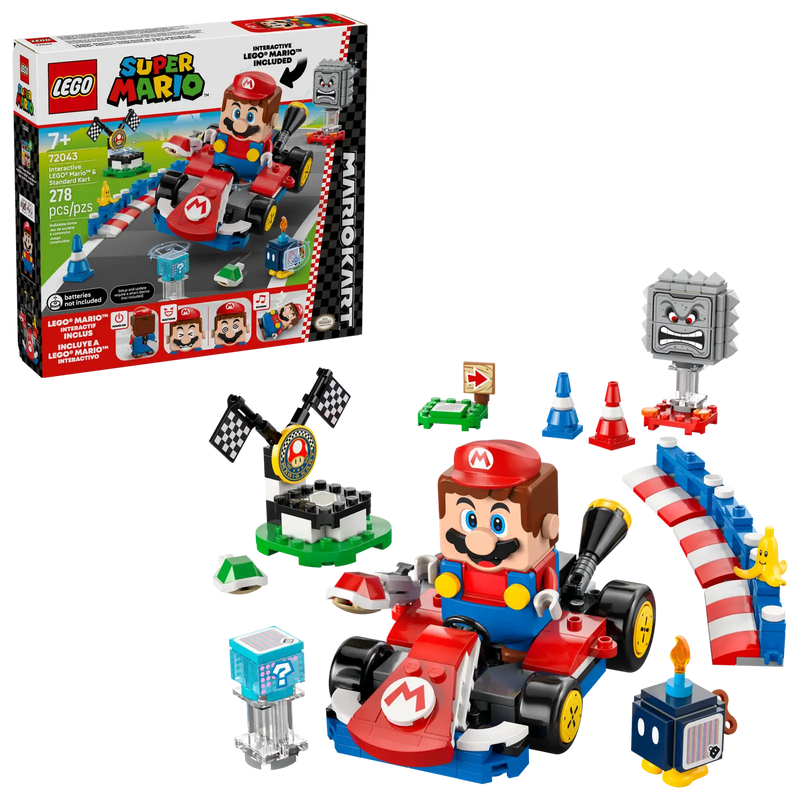 Mario Kart™ – Interactive LEGO® Mario™ & Standard Kart