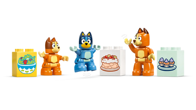 Bluey's Family House with Memory Game