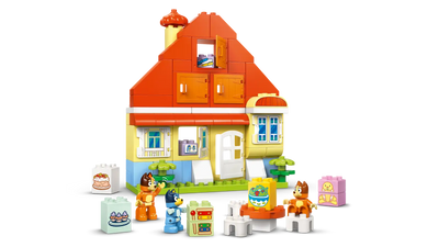 Bluey's Family House with Memory Game