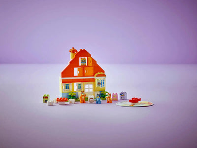 Bluey's Family House with Memory Game