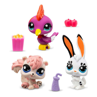Littlest Pet Shop - Pet Trio in Tube - Series 2