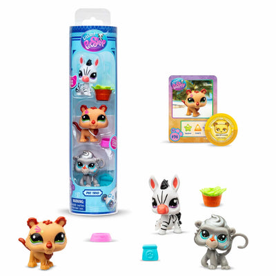 Littlest Pet Shop - Pet Trio in Tube - Series 2