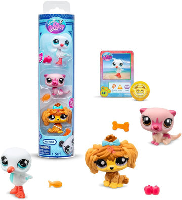 Littlest Pet Shop - Pet Trio in Tube - Series 2