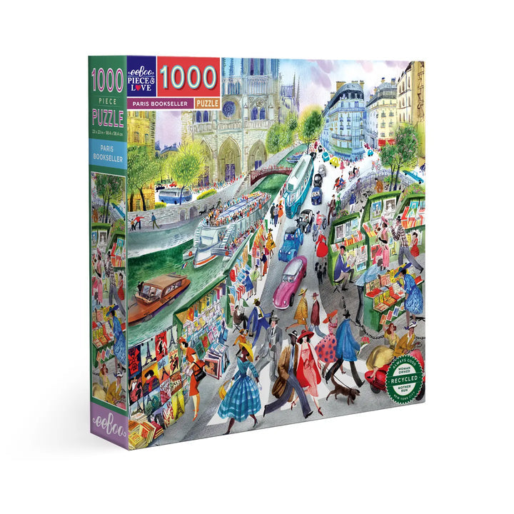Paris Bookseller Puzzle 1000 piece