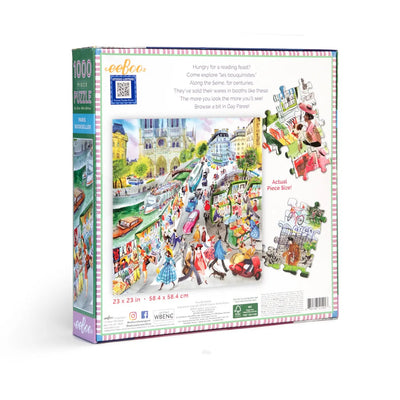 Paris Bookseller Puzzle 1000 piece