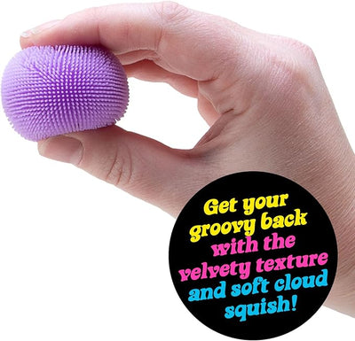 Needoh Teenie Fuzz Ball The Velvet Squeeze!