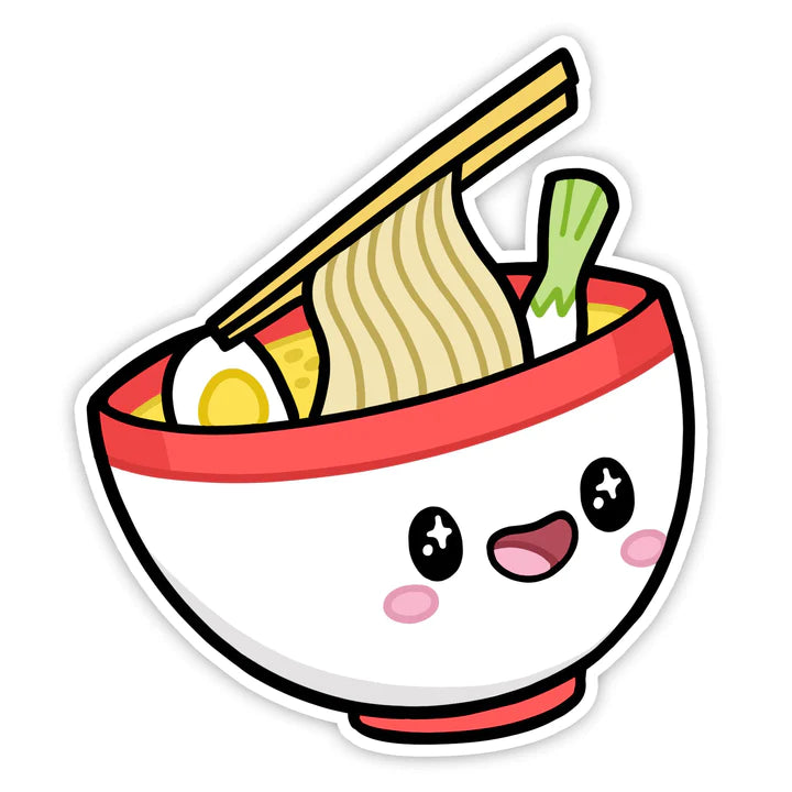 Copy of Heavy Duty Sticker, 3" RAMEN STICKER